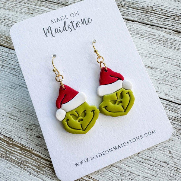 Christmas Grump Earrings image 1