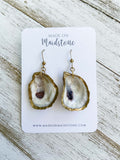 Cupped Oyster Shell Earrings image 4