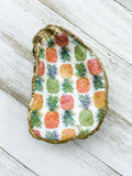 Pineapple Oyster Shell Ring Dish image 0