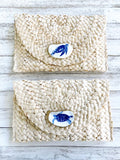 Sea Turtle Oyster Shell Clutch image 0