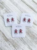 Gingerbread Man Studs image 2