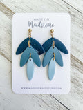 Alexandra Earrings - Blue Ombre image